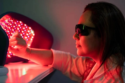 Lensed Fiber in Photodynamic Therapy