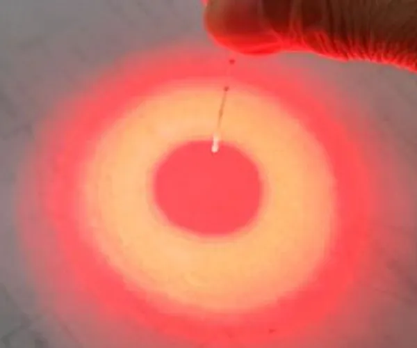 Radial Emission Fiber